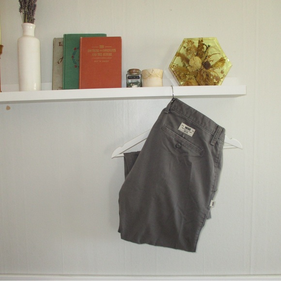 Vans Charcoal Gray Pants - Picture 1 of 4